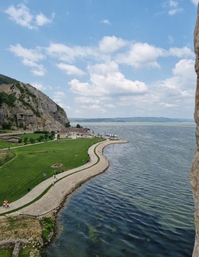 View from Golubac Fortress