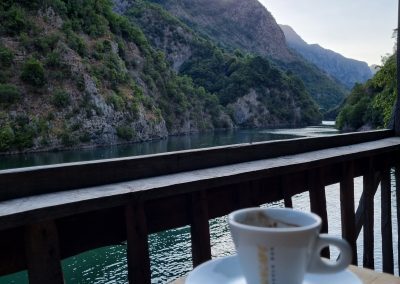 Morning views from the Riverside Guest House