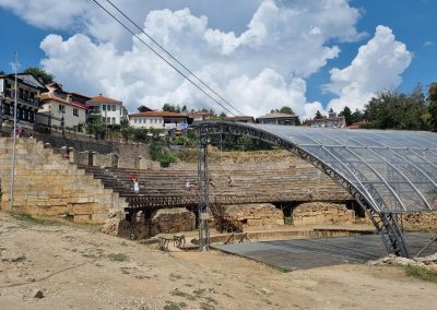 Ancient theatre of Ohrid, Macedonia