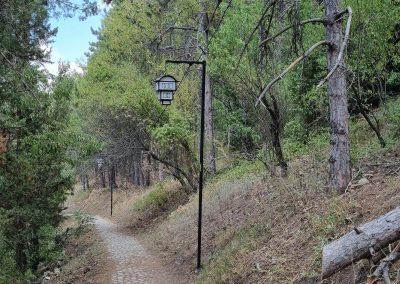 Strolling through Old City Park, Ohrid, Macedonia