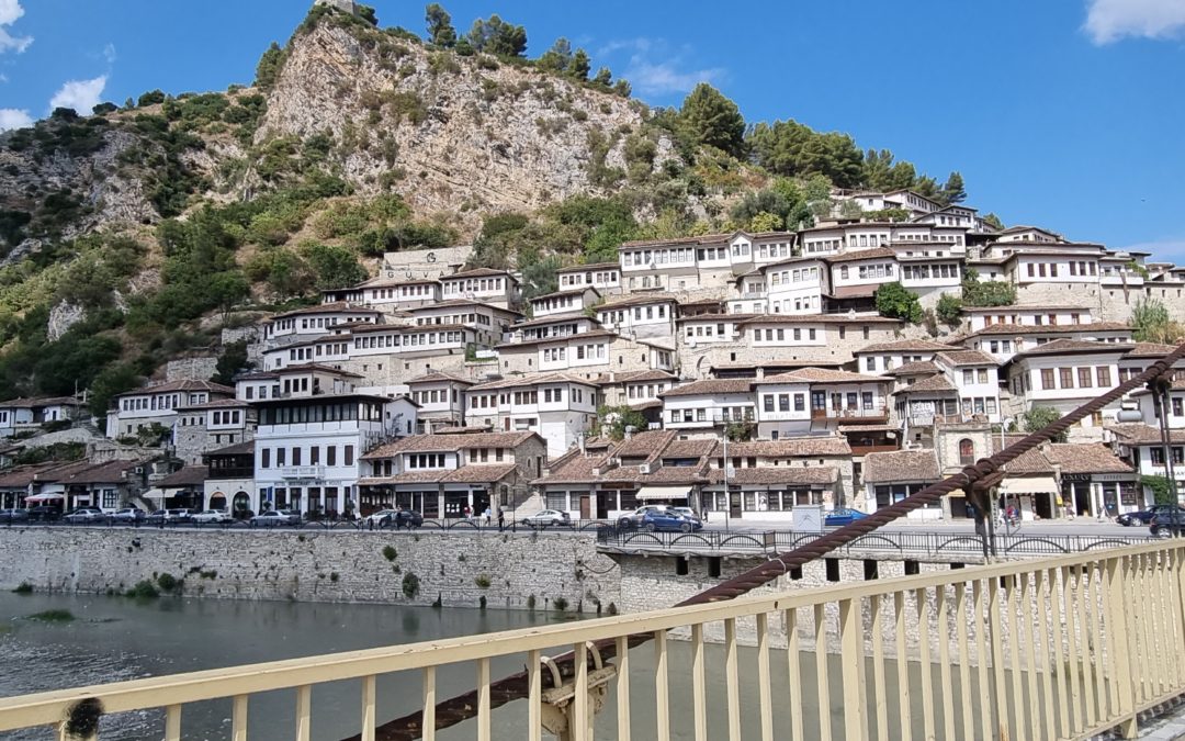 The old city of Berat, Albania